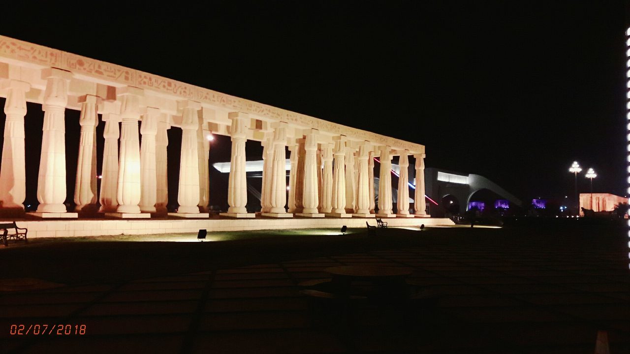 Egyptian-style monument in Bahria Town Karachi