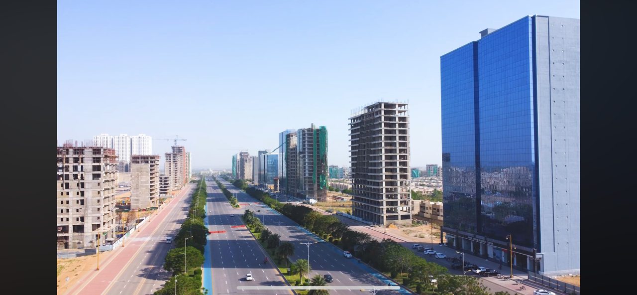 Jinnah Avenue commercial district, Bahria Town Karachi